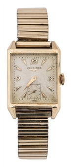 1951 George Sisler Baseball Hall of Fame N.L 75th Anniversary Gold Presentation Wrist Watch (Sisler Family LOA)